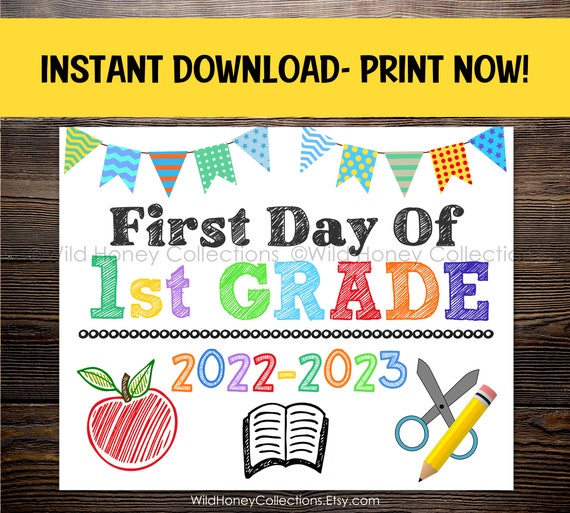 first-day-of-1st-grade-printable-sign-photo-prop-girl-etsy