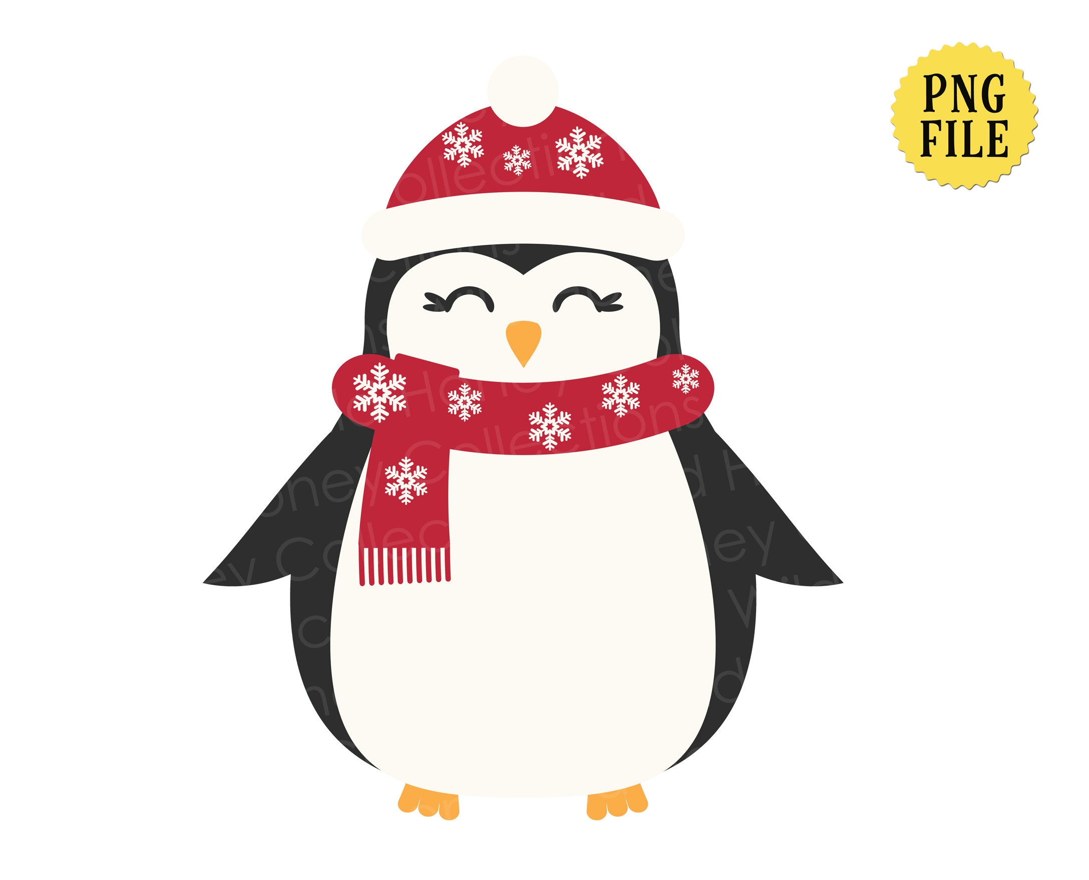 Cute Drawing Cartoon Penguin Wearing Sweater Scarf Winter Hat On Iceberg  With Snowfall Snowflake And Blue Sky Background Vector And Illustration  Winter And Christmas Concept High-Res Vector Graphic - Getty Images