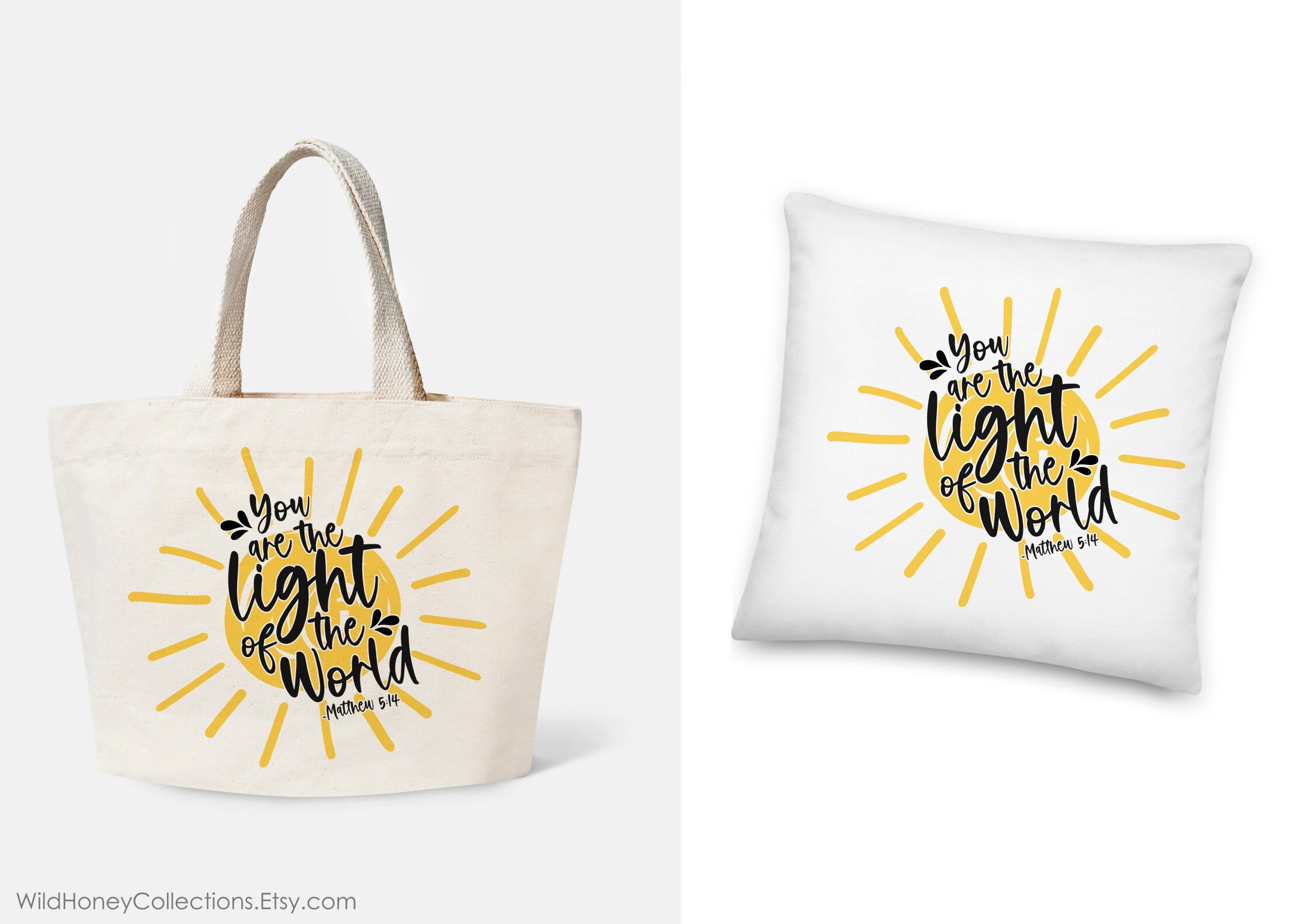 You are the light of the world png file matthew 5 14 etsy