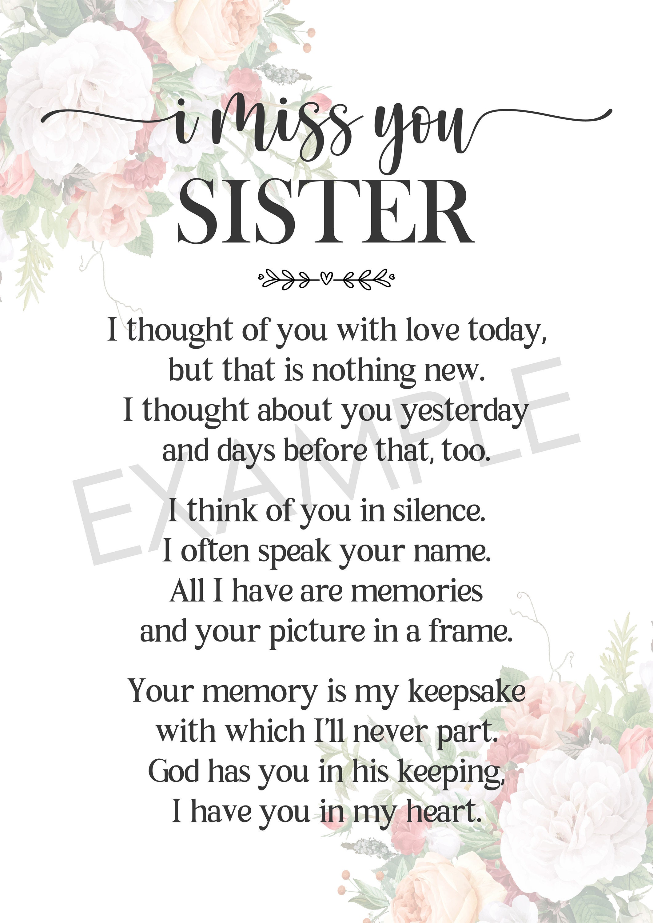 missing you sister quotes