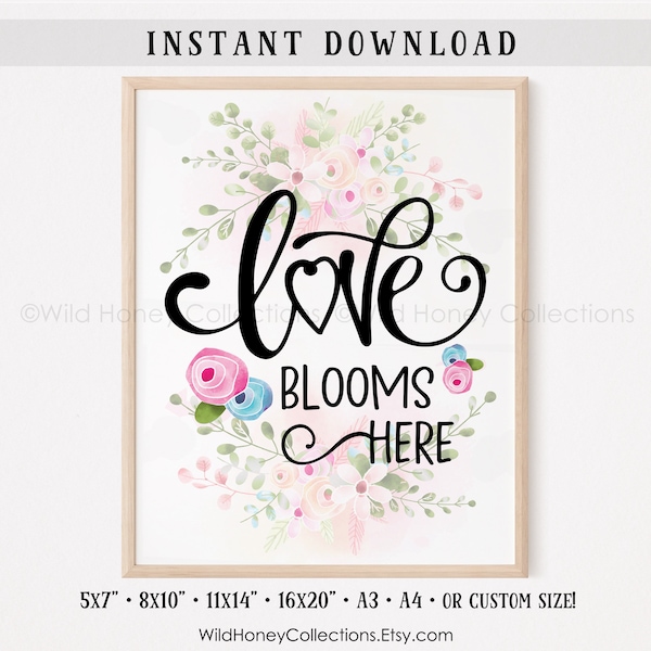 Love Blooms - Etsy