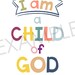 Christian Kids Room, Inspirational Printable Wall Art, Muted Neutral ...