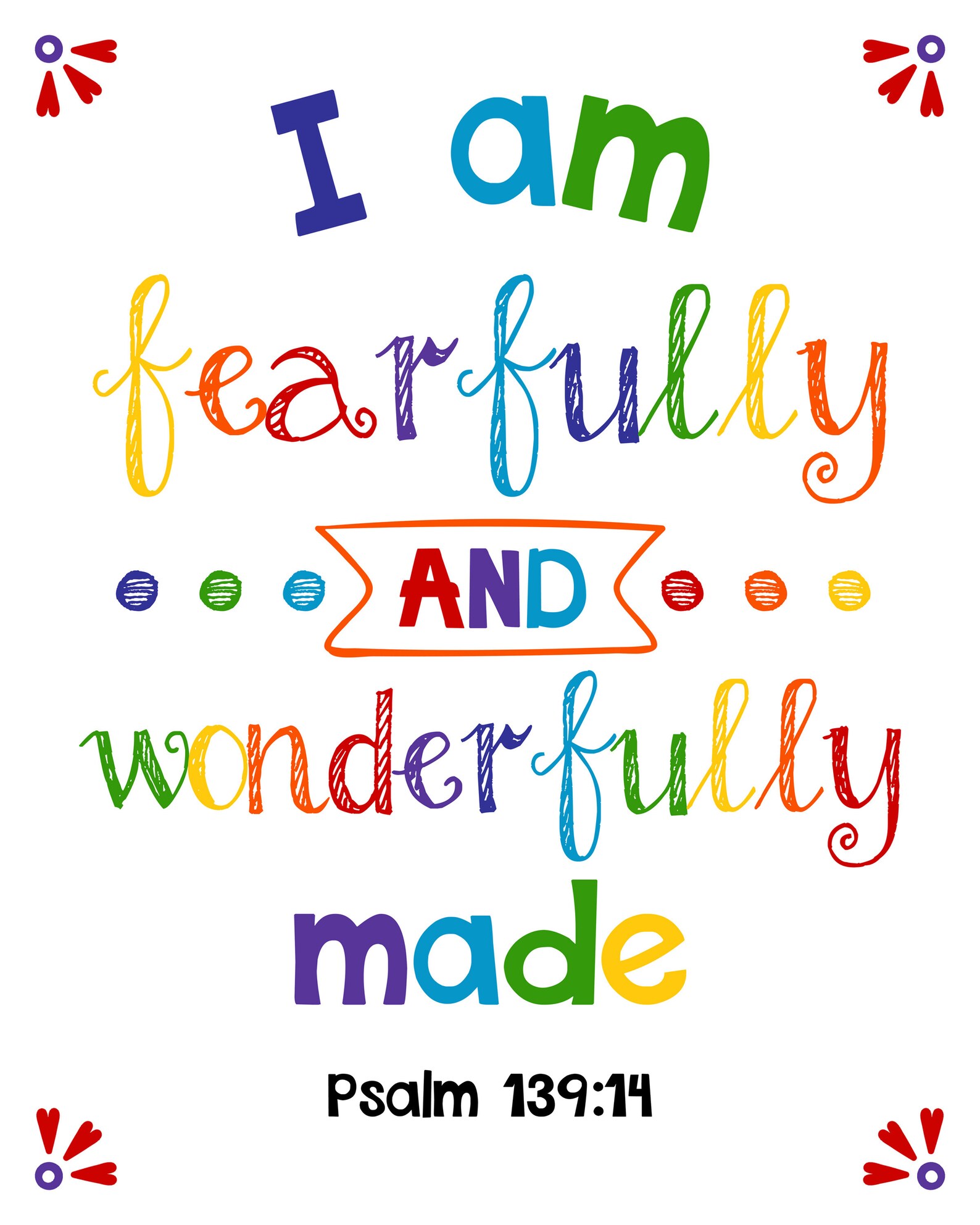 Christian Kids Room Inspirational Printable Wall Art Kids - Etsy