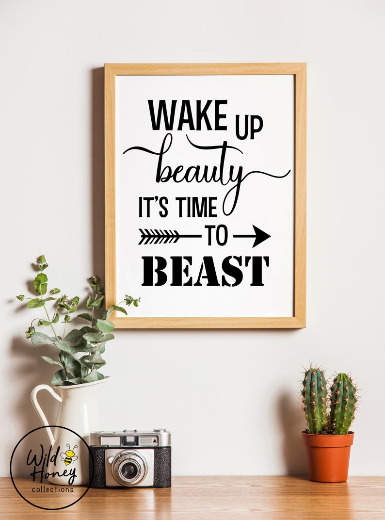 wake-up-beauty-it-s-time-to-beast-inspirational-printable-etsy