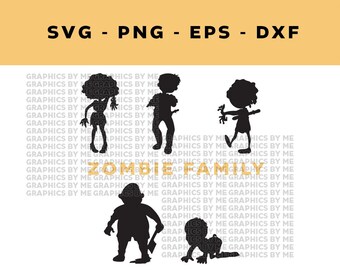 Download Zombie Family Svg Etsy