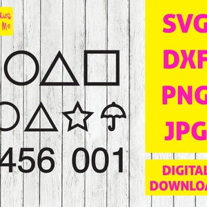 Layered svg | Squid SVG | Games SVG | Halloween SVG | Cricut cut File | Cut File | Horror svg | Cutting File | Bundle svg