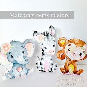 Giraffe Cupcake Topper Digital Printable Cup Cake Decoration Baby ...