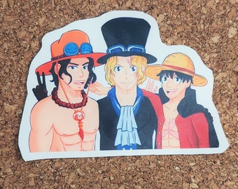 ASL Brothers - One piece, an art print by Erza Briefs - INPRNT