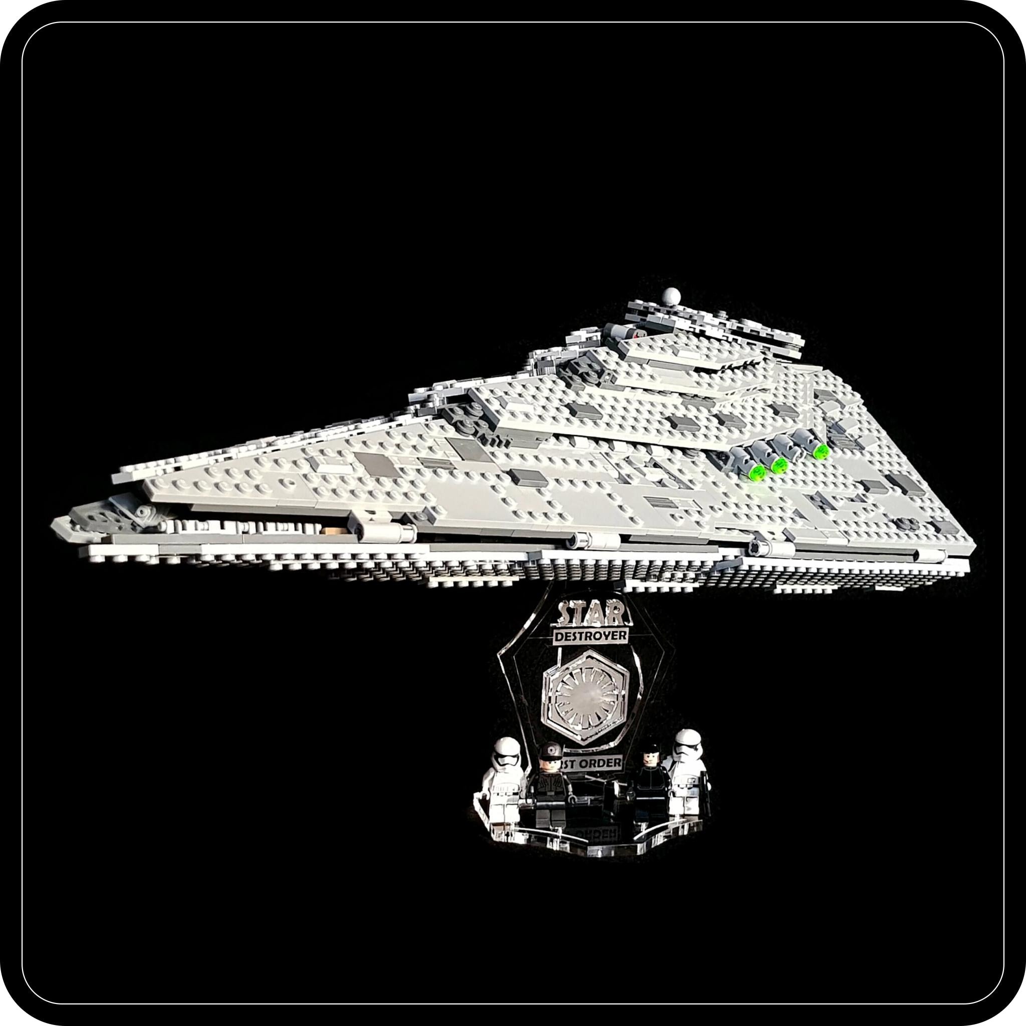 Buy Display Stand 3D for Lego 75190 Star Destroyer First Order