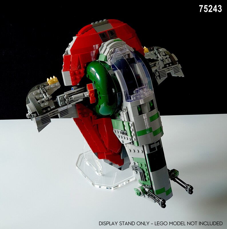 Display Stand Angled for Lego 75243-8097 Slave I - Stand Only (A1059 ...