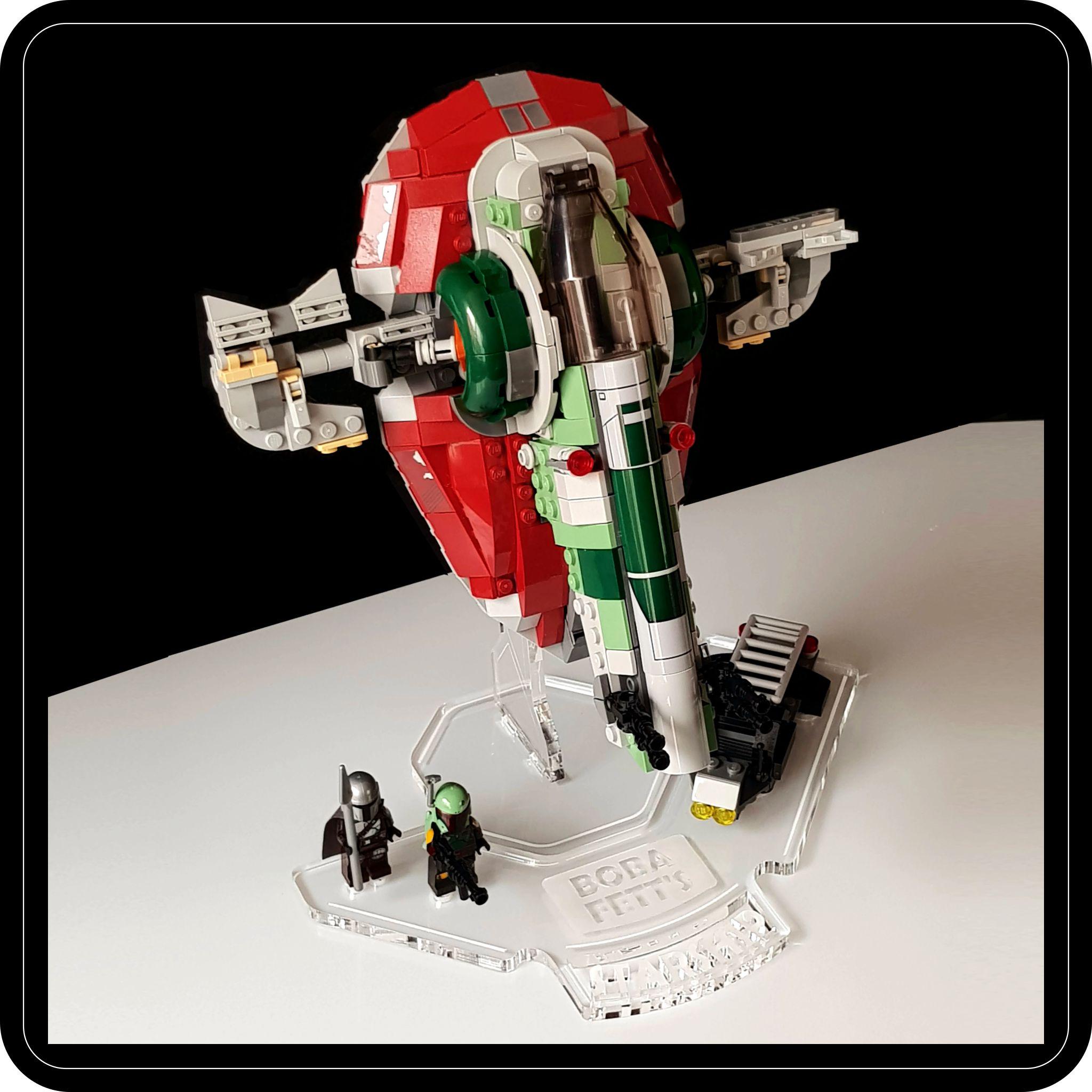 Buy Display Stand Angled for Lego 75312 Boba Fett's Starship