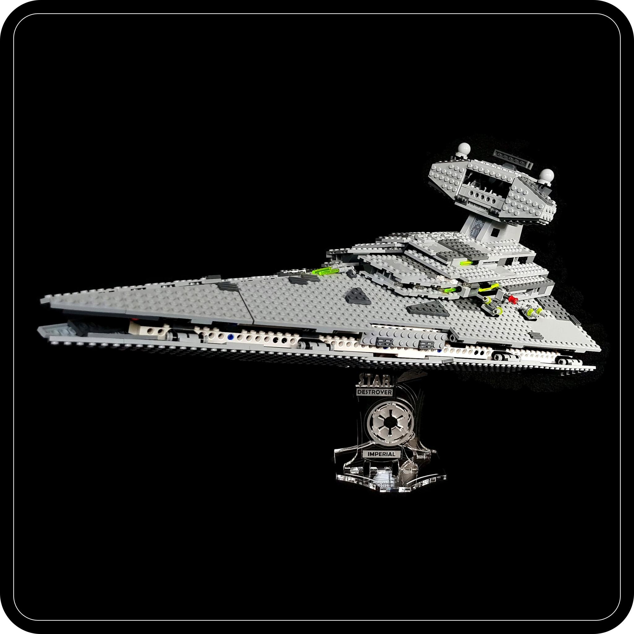 STAR WARS２セット脚置き場付き Acrylic Display Stand for Poe's X-wing™ Set 75102 - Made in USA - Etsy