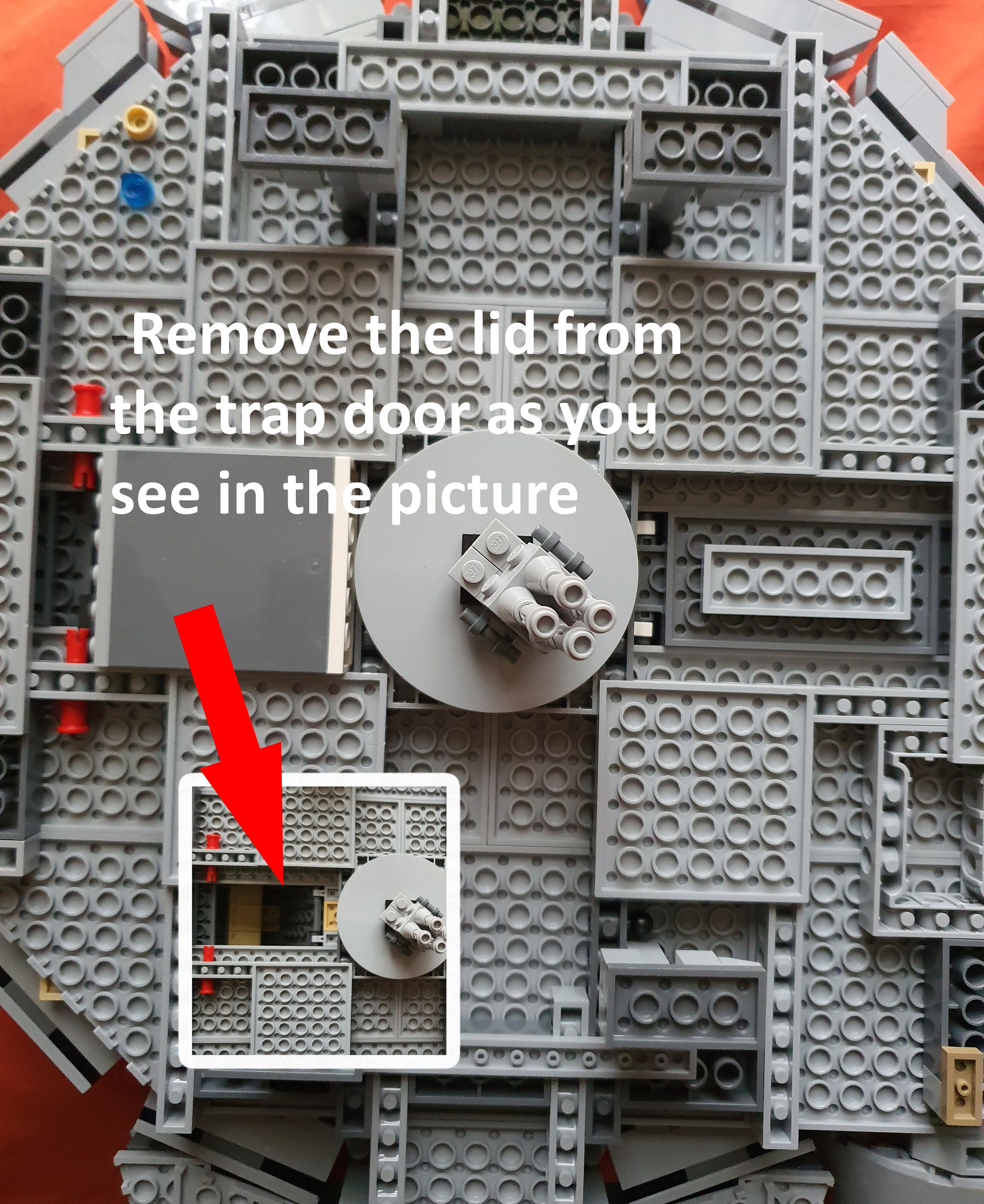 Lego millennium falcon 7965 stand sale