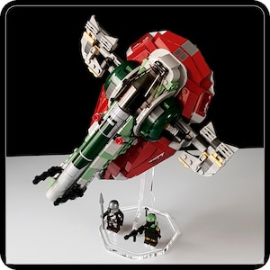 Display Stand Angled for Lego 75312 Boba Fett's Starship Stand