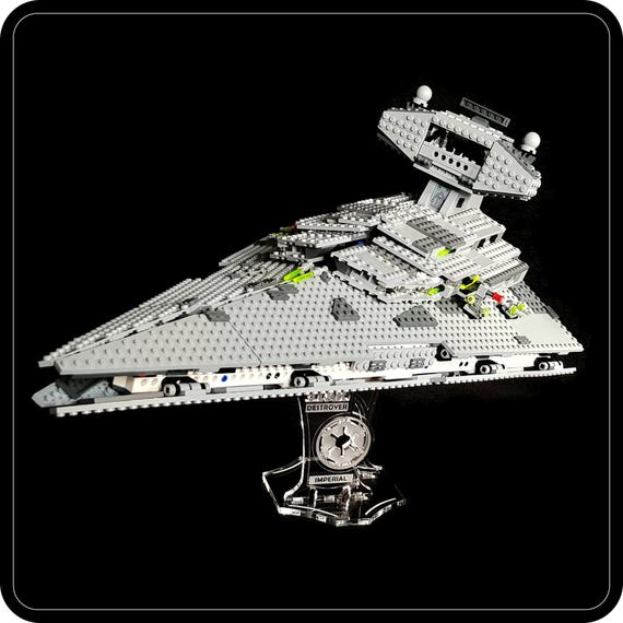 Display Stand 3D Angled for Lego 6211 and Lego 75055 Star