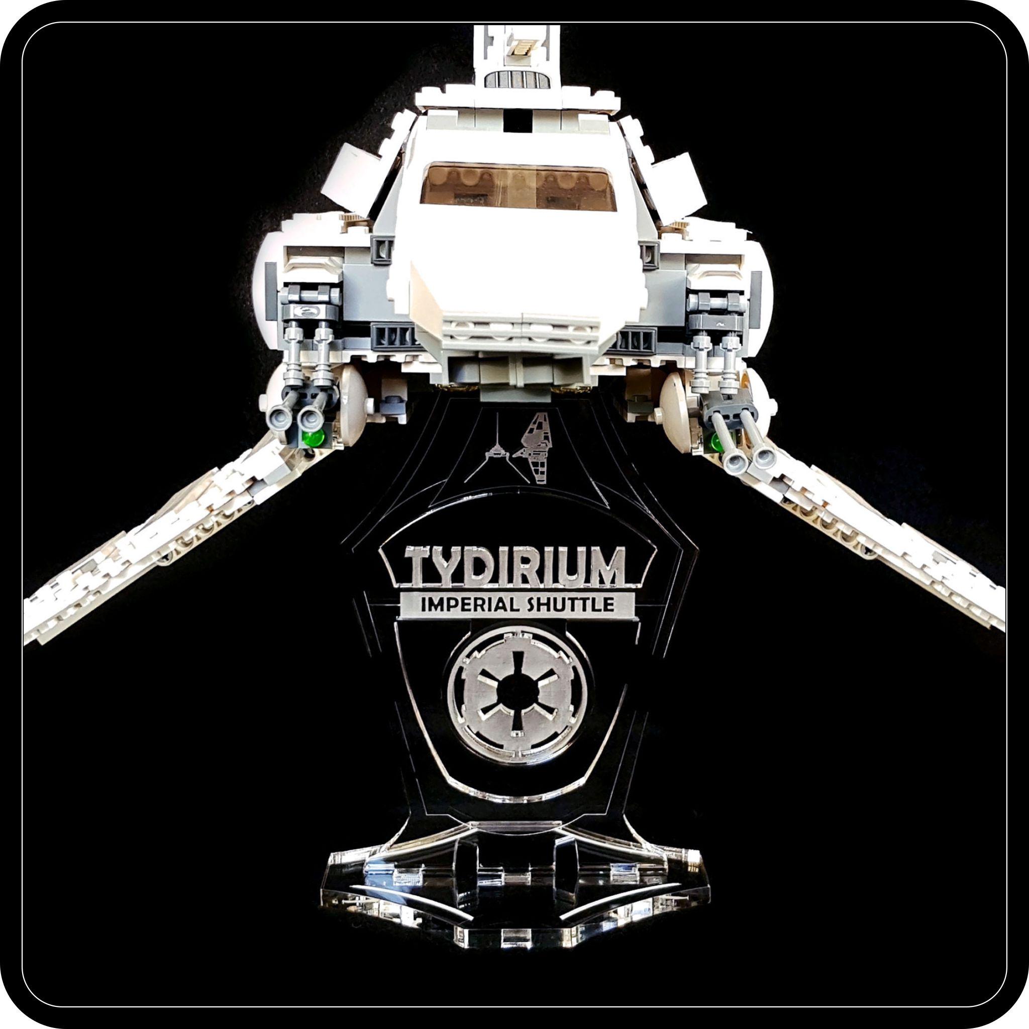 Display Stand 3D for Lego 75094 Tydirium OR 75302 - Imperial