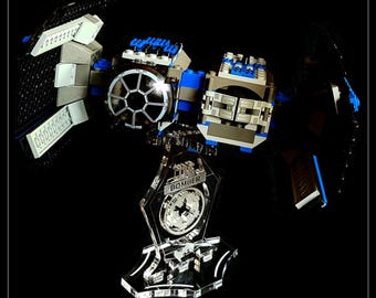 Display stand angled 3D for Lego 4479 TIE Bomber (A1014)