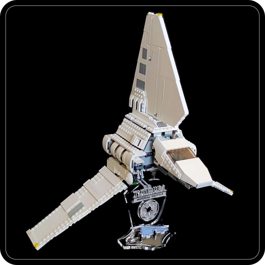 Display Stand 3D for Lego 75094 Tydirium OR 75302 - Imperial