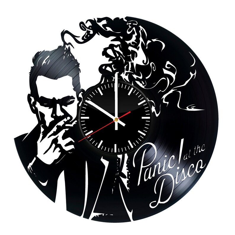 Panic At The Disco Fan Gift Vinyl Record Wall Clock Unique For Him And Her Kids S Decor Ideas Any Space - Vinyl Record Wall Decor Ideas Panic At The Disco Fan Gift Vinyl Record Wall Clock Unique For Him And Her Kids S Decor Ideas Any Space - Vinyl Record Wall Decor Ideas