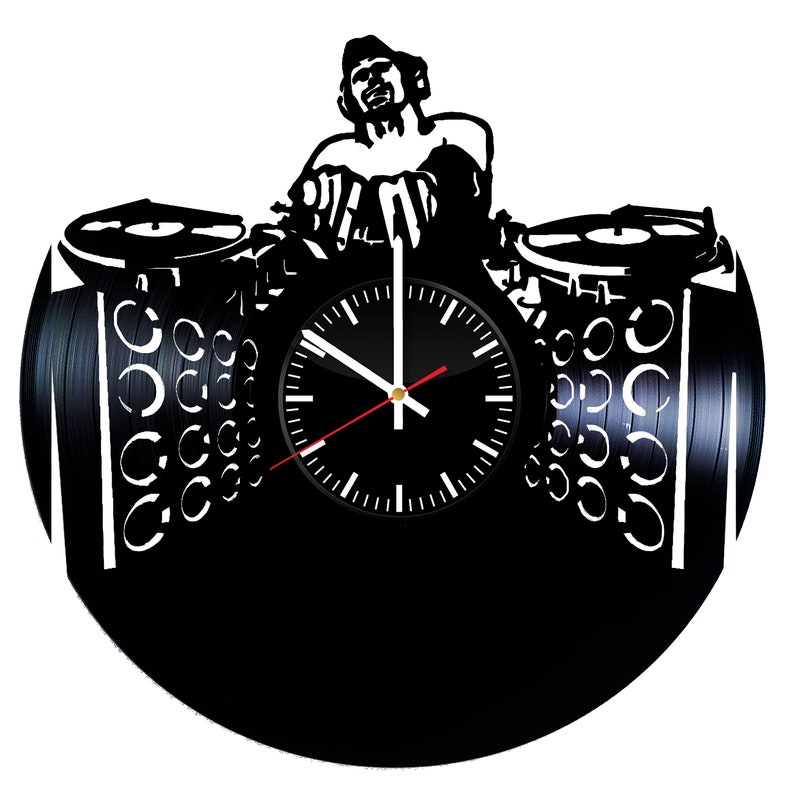 Dj S Gift Vinyl Record Wall Clock Unique For Him And Her Kids Decor Ideas Any Space - Vinyl Record Wall Decor Ideas Dj S Gift Vinyl Record Wall Clock Unique For Him And Her Kids Decor Ideas Any Space - Vinyl Record Wall Decor Ideas