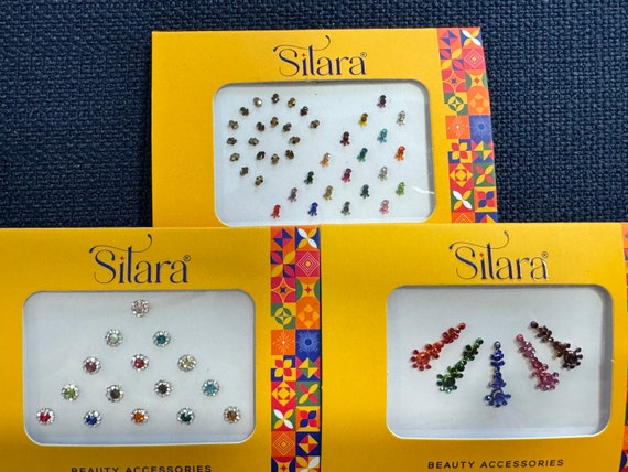 Stick on Drop Rhinestone Mini Multicolor Bindi Stick on Drop Rhinestone Mini Multicolor Bindi