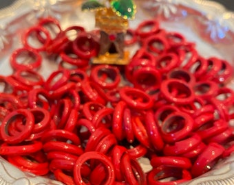 Small Bangles- worship And pooja item - Red color - lakshmi puja - puja small bangles. Sravanamasam puja - Diwali puja - Red puja bangles.