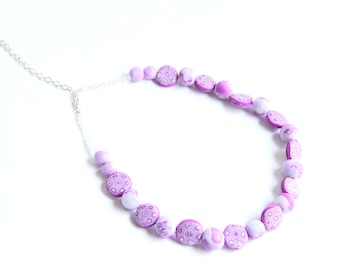 Handmade Polymer Clay Necklace