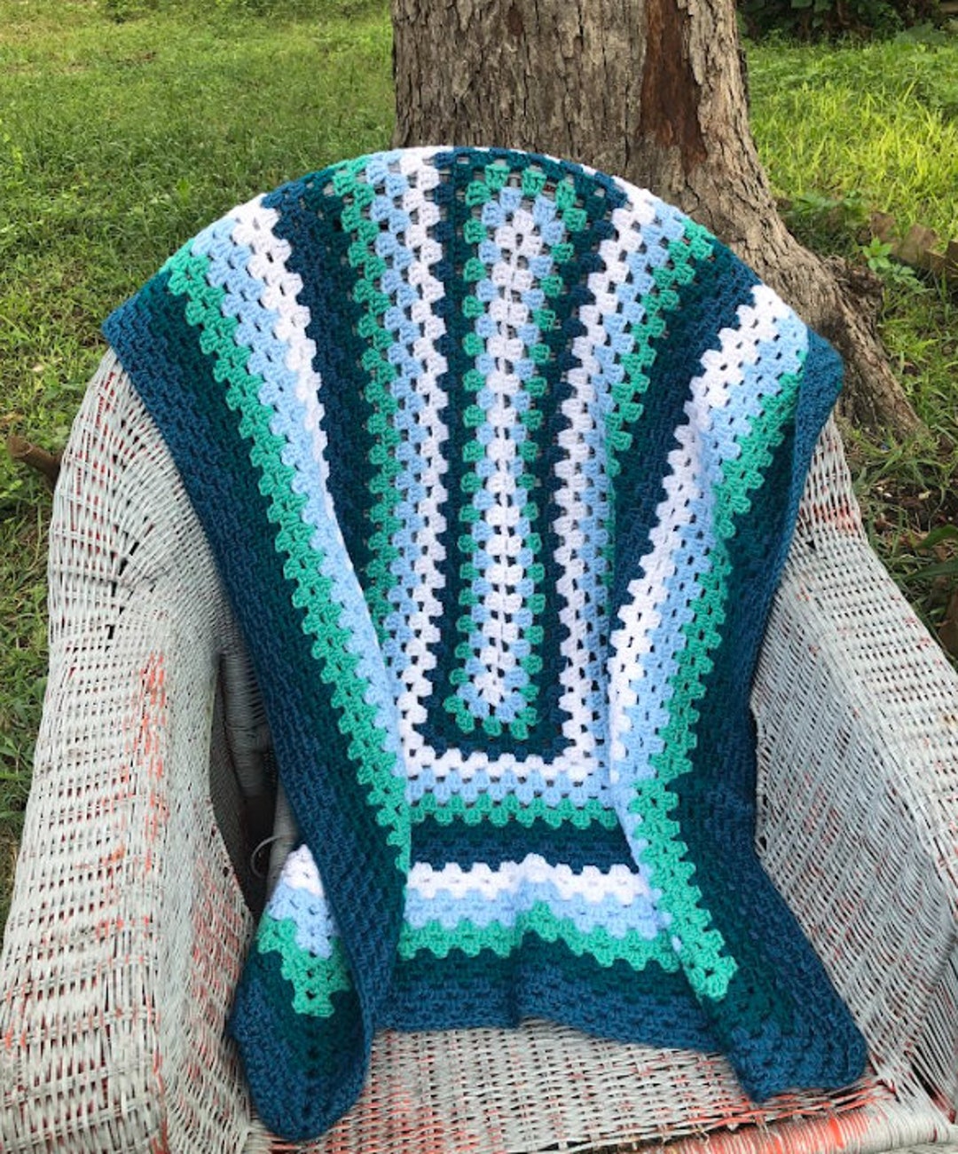 Granny Lap Blanket Etsy