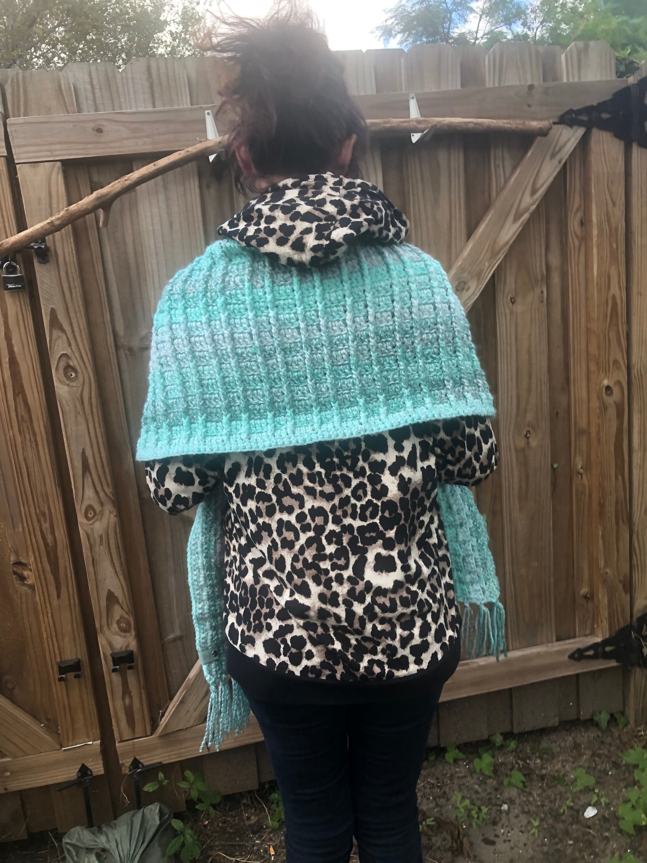 shawl wrap with pockets