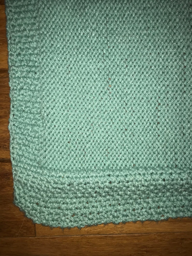 Mint Green Baby Blanket Etsy