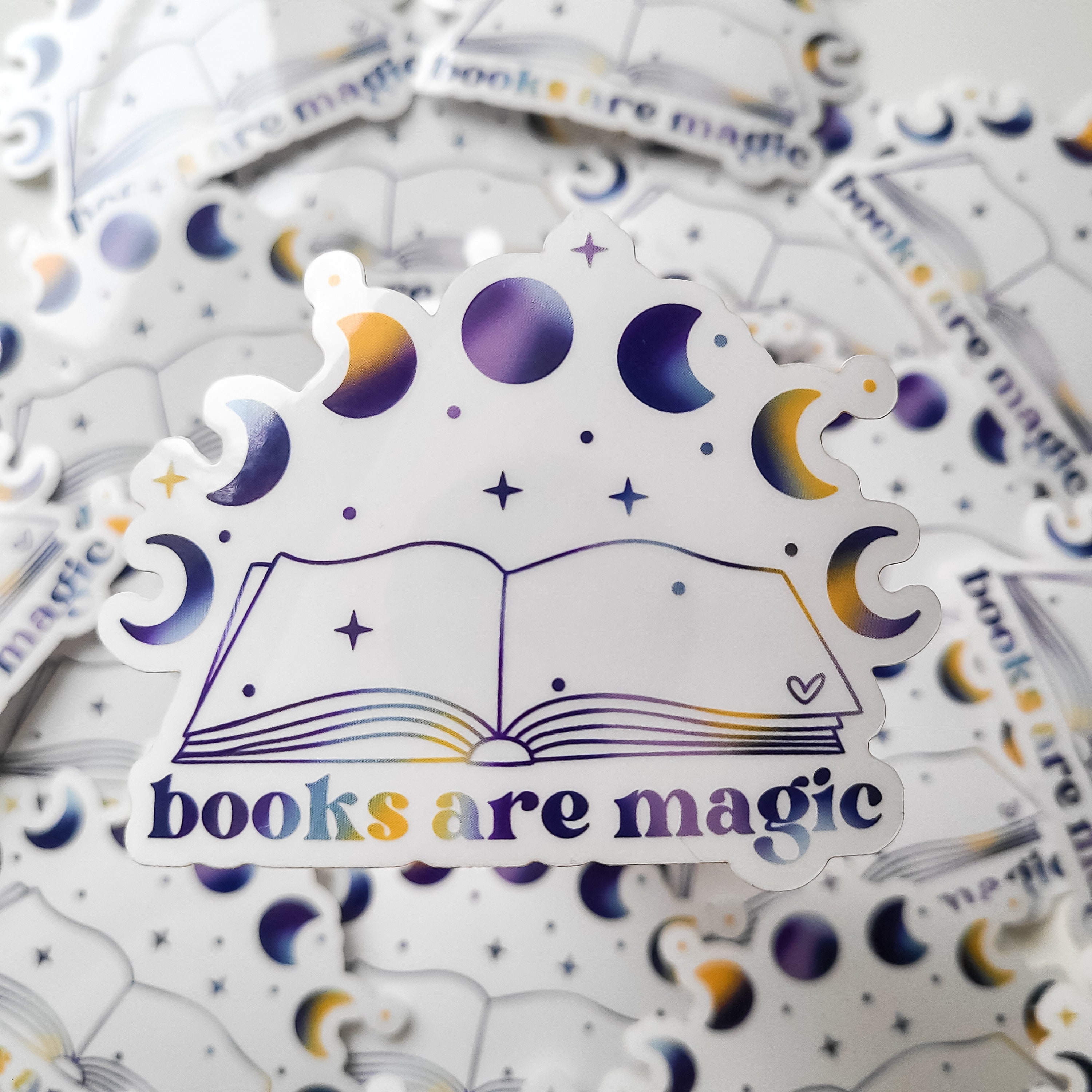 Magical Moon Sticker Storage Book Sticker Collection, Release