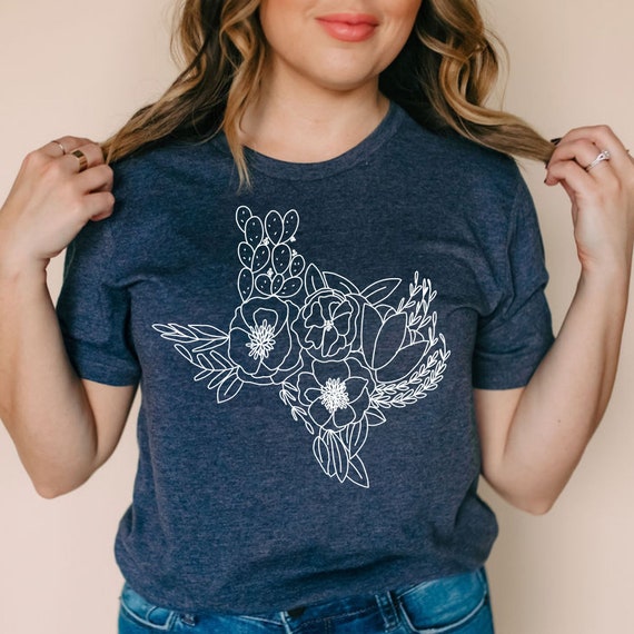 Bloemen t shirt dames sale