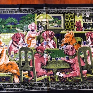 Dogs Playing Poker Rug - Etsy