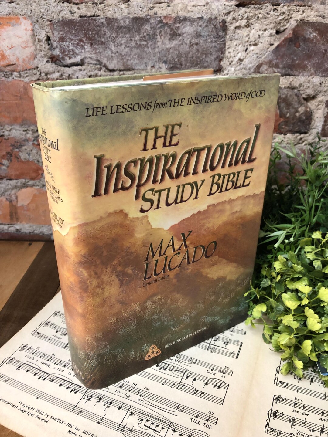 NKJV the Inspirational Study Bible Max Lucado Life Lessons