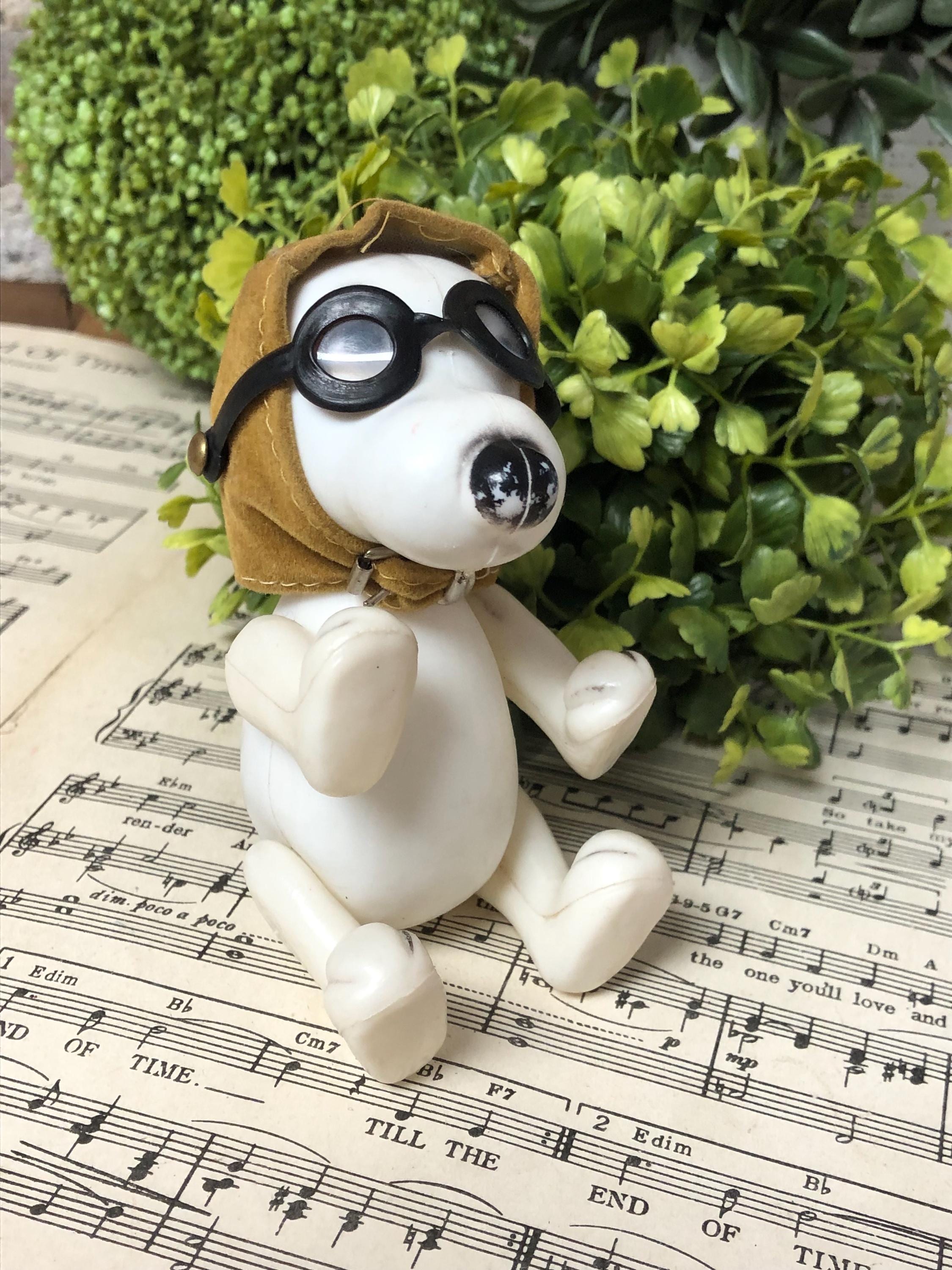 Flying Ace Snoopy Figurine - Etsy