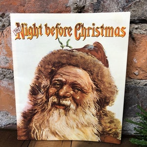 The Night Before Christmas - Vintage Book by Merrimack Publishing Printed in Hong Kong