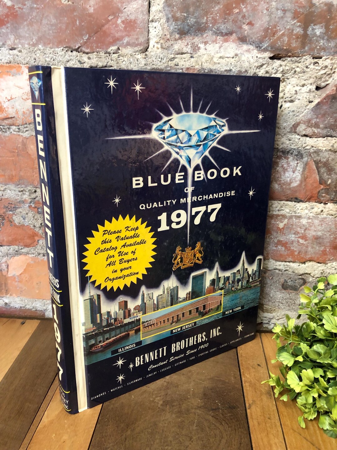 Brothers Blue Book of Quality Merchandise Catalog 1977 Vintage