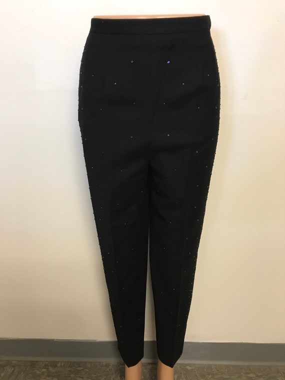 high waisted boot cut dress pants