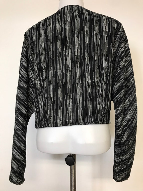 VTG 80's 90's Two At Designer Vintage Black & Whi… - image 9