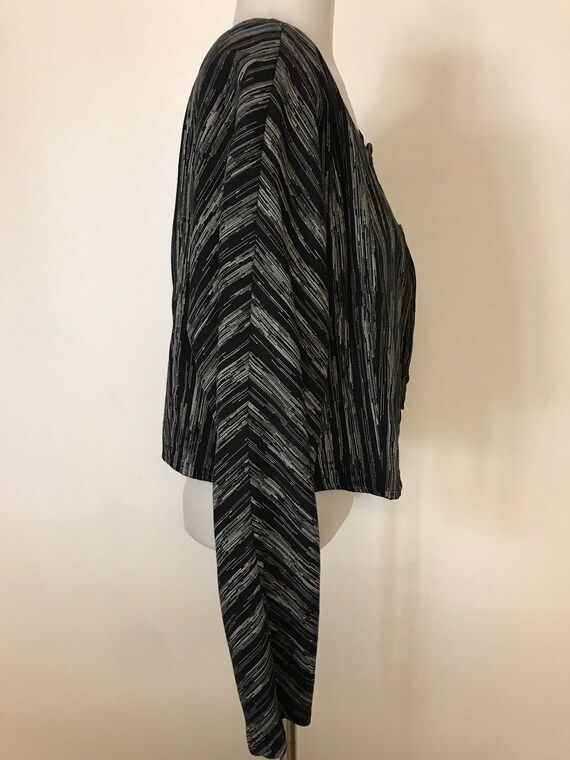 VTG 80's 90's Two At Designer Vintage Black & Whi… - image 8