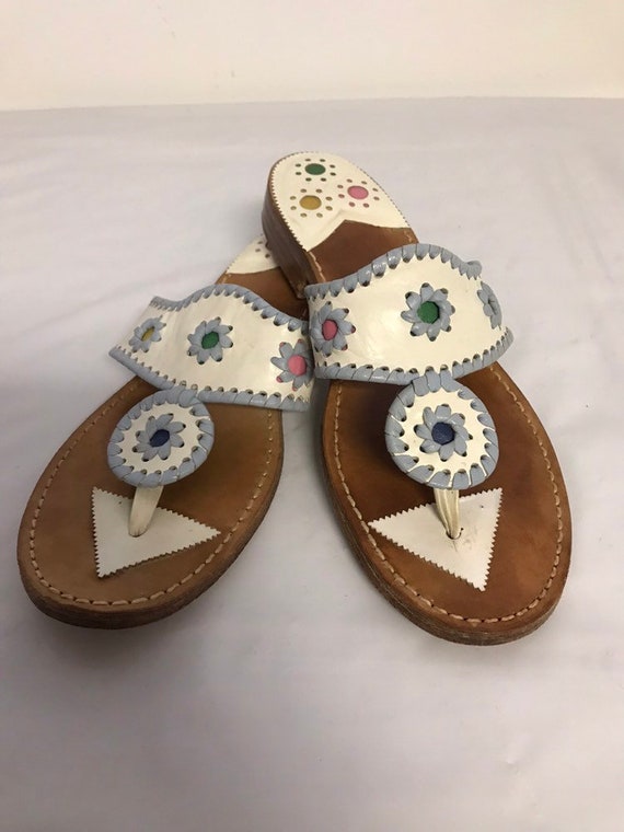 leather sandals from the 90s