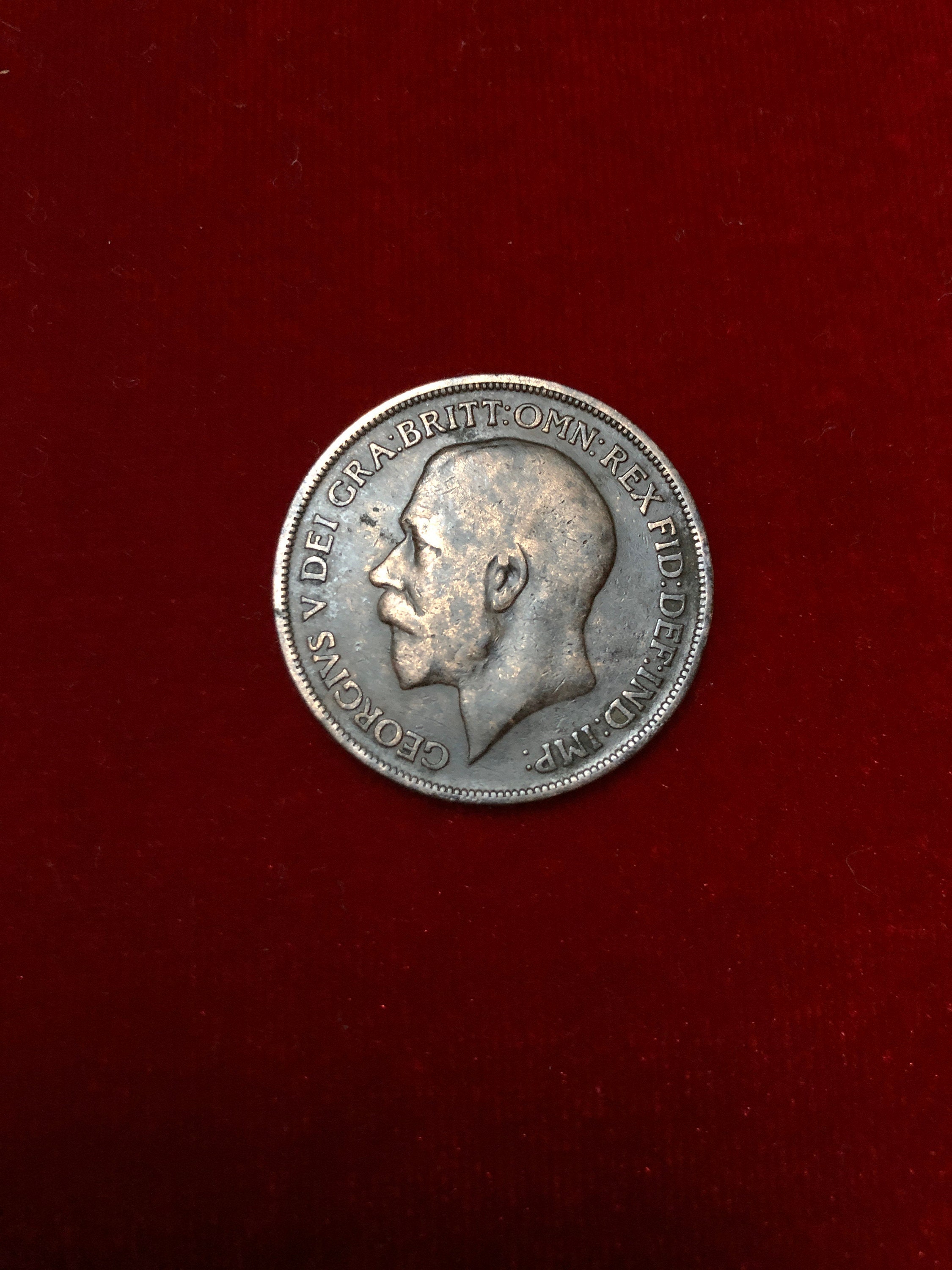Georgivs V Dei Gra Britt Omn Rex Fid Def Ind Imp Indian | Etsy