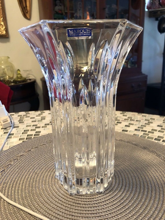 Marquis By Waterford Crystal Vase Germany Etsy