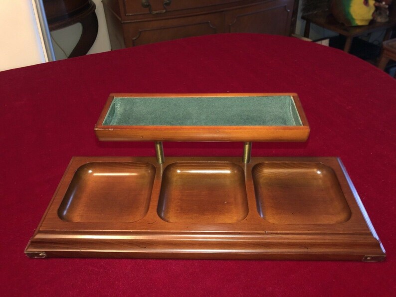 Vintage Bombay Company Brand Mens Dresser Valet Caddy Jewelry Etsy