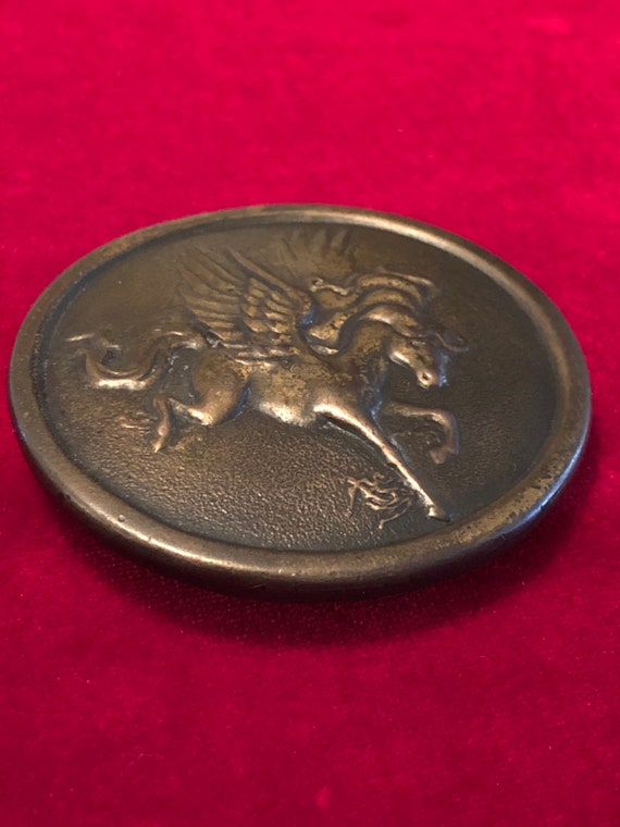 1976 Dege Designs From Indiana Metal Craft Pegasus Belt 