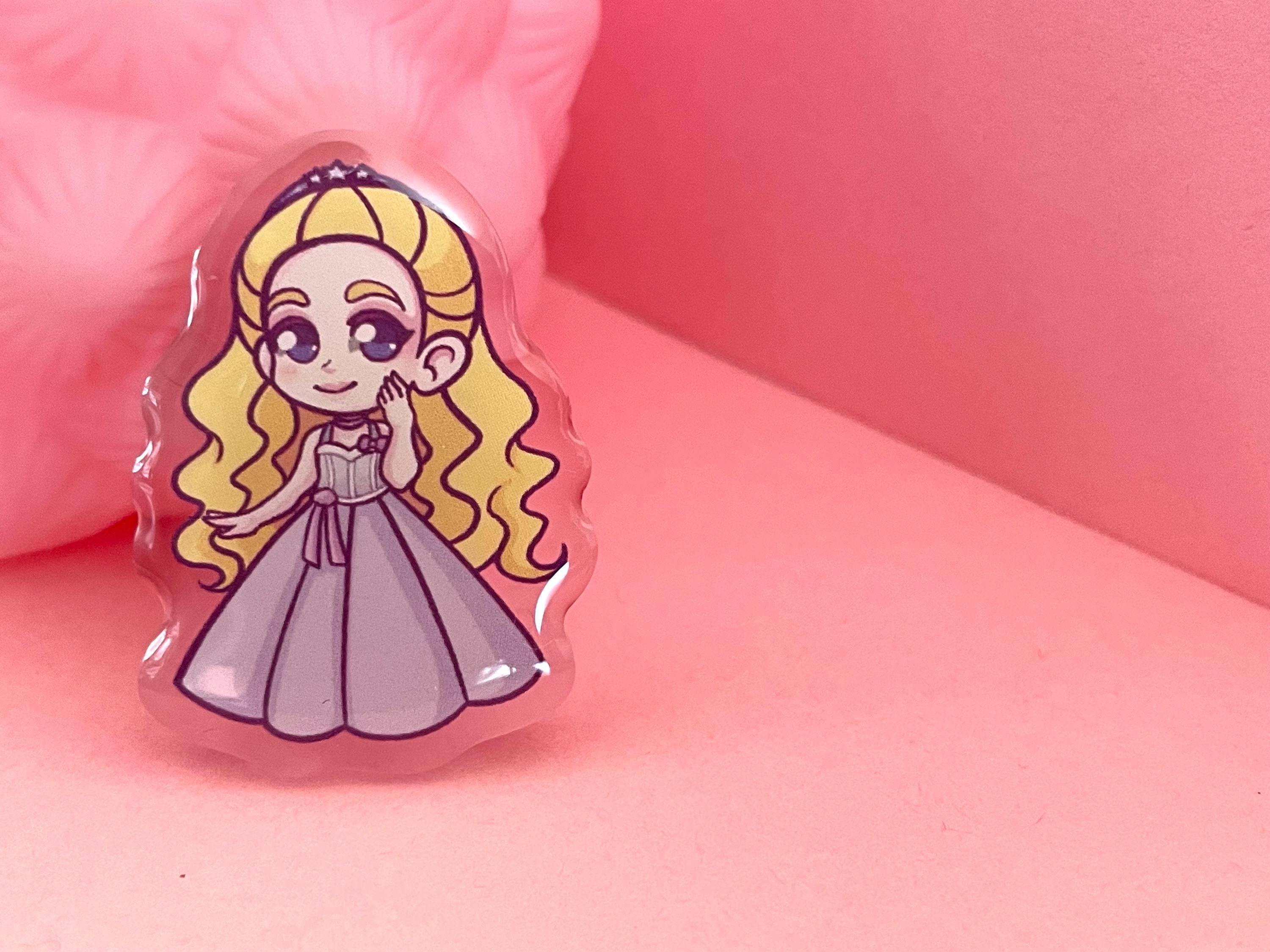 Pin My Princess Princess Acrylic Pins, Barbie, Princess & Pauper, Fairy, 12 Dancing ...