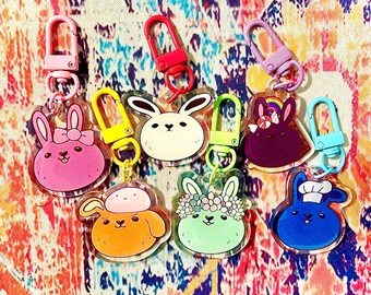 OMORI ガチャキーホルダー アクリル OMORI サニー バジル ヒーロー