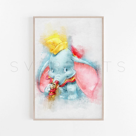 dumbo nursery wall art