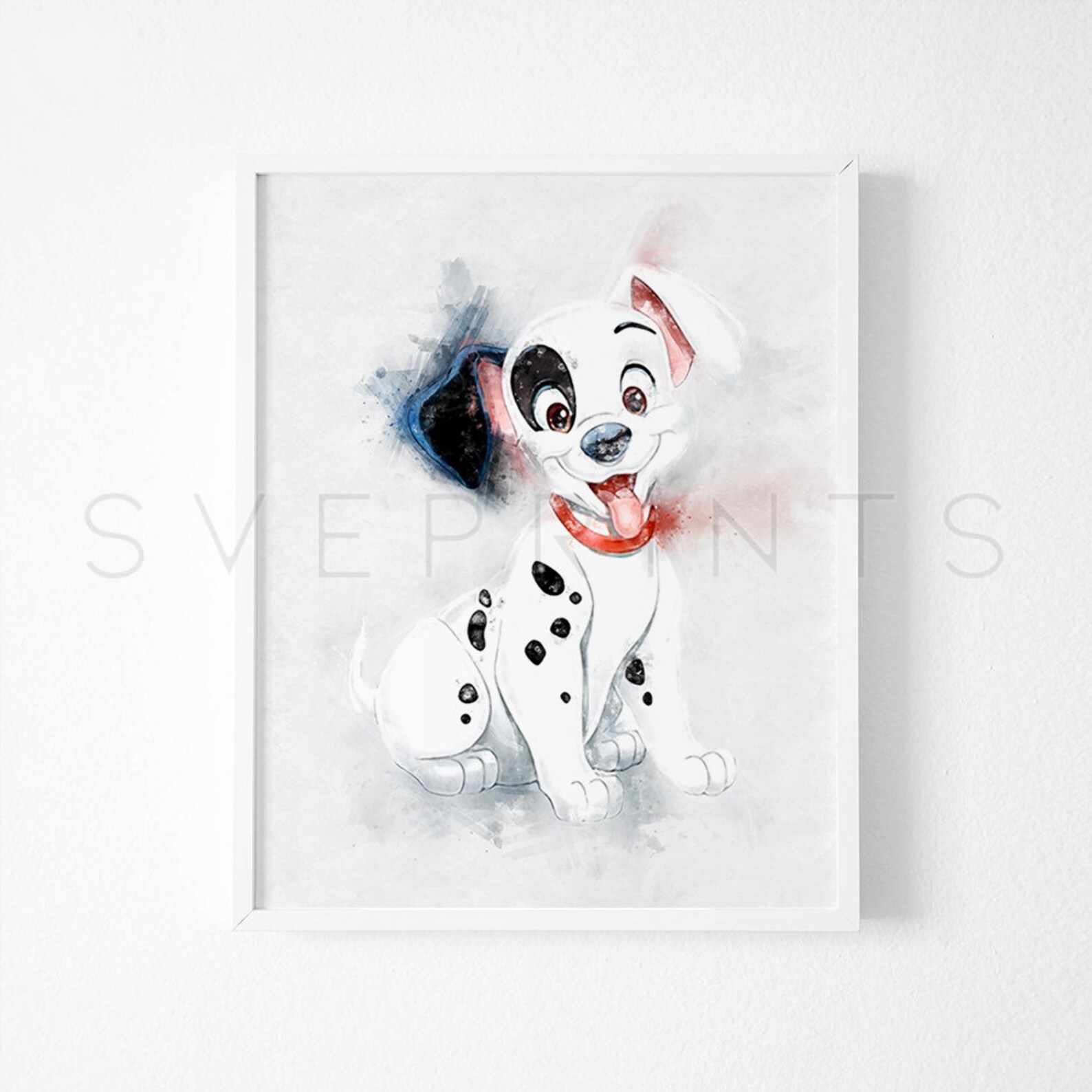101 Dalmatians print nursery wall art 101 Dalmatians poster Etsy