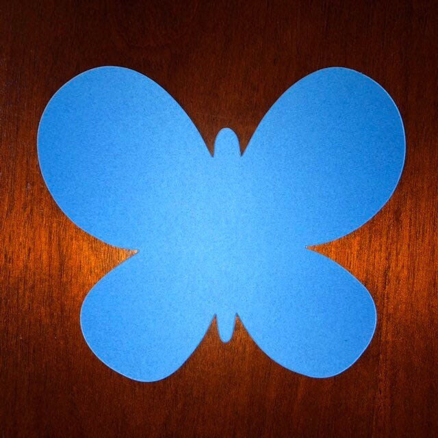 Cardstock Butterflies Die Cut Large Classroom Decor Nursery Etsy New